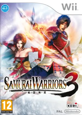 Samurai Warriors 3 box cover front